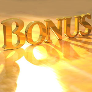 Golden bonus word on shiny surface with reflection- Moss Bollinger LLP